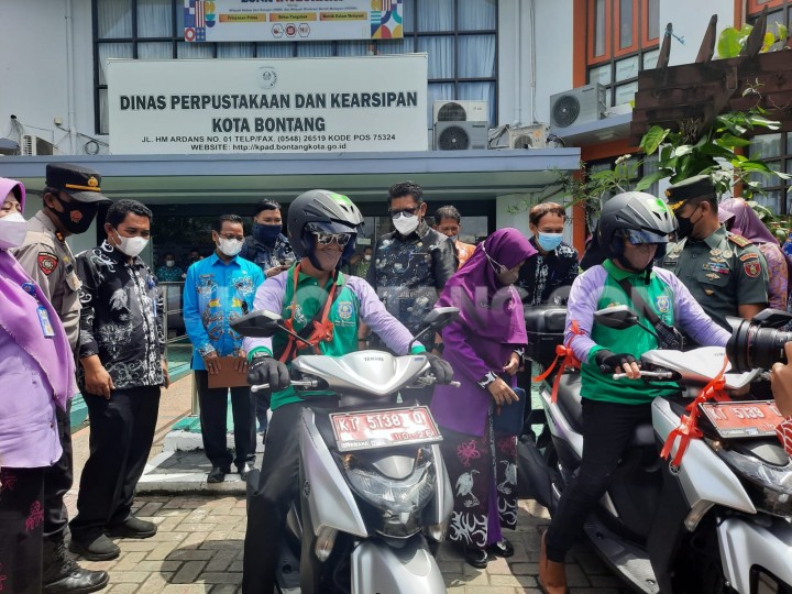 Program Baru DKP, Pinjam Buku Diantar ke Rumah, Begini Caranya