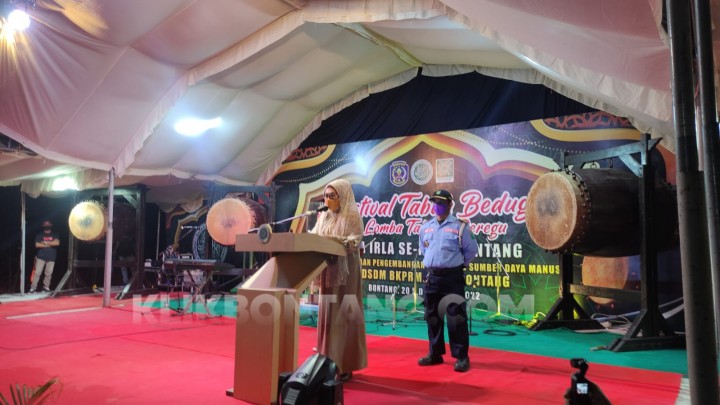 Wawali Najirah Buka Lomba Tabuh Beduk dan Tahfiz