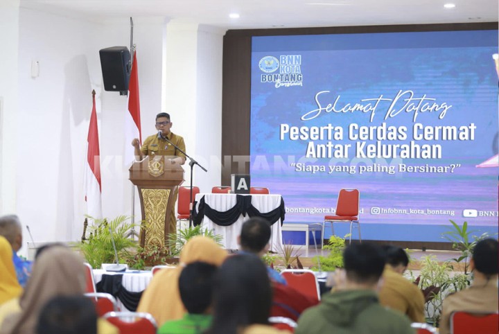 Buka Lomba Cerdas Cermat BNN, Basri Ingatkan Jahatnya Dampak Narkoba