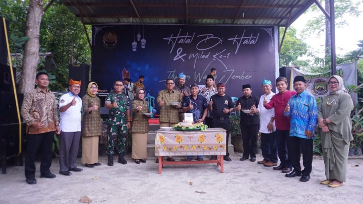 Hadiri Halalbihalal Warga Jember, Basri Ajak Bangun Bontang