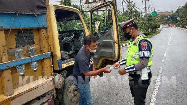 Ini Jalur Patroli Tilang Elektronik di Bontang