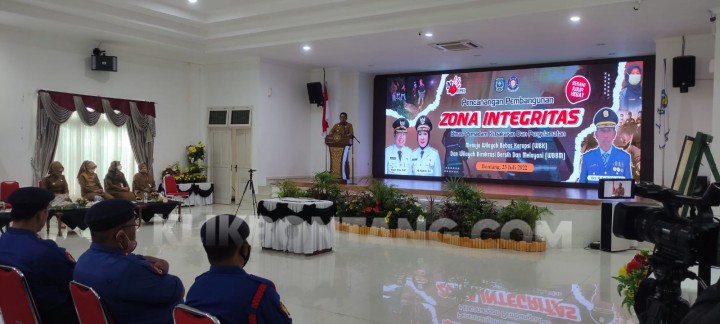Disdamkartan Canangkan Zona Integritas, Basri Berpesan Taati Prosedur 