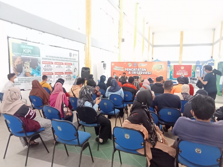 Gerai Vaksin Binda di Lang-lang Masih Berlanjut