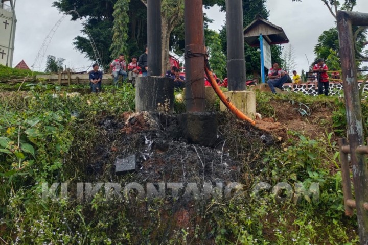 Pria Gangguan Mental di Kanaan Meresahkan, Bakar Kabel Telkom dan Sering Bawa Sajam