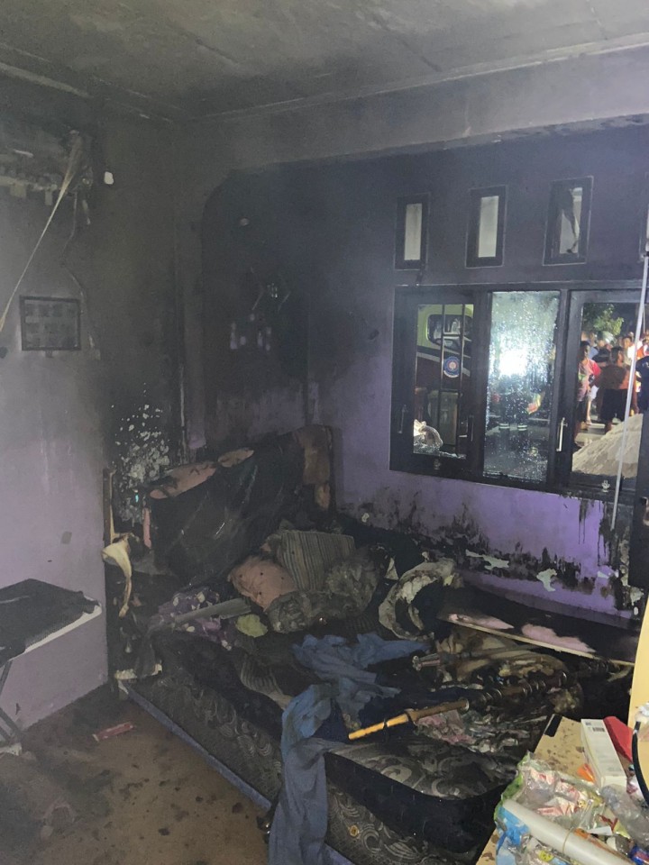 Rumah di BSD Terbakar, Diduga Akibat Korsleting Listrik
