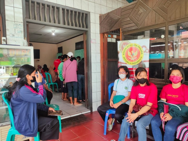 Kasus Covid Meningkat, Binda Kaltim Kian Gencar Vaksinasi Door to Door