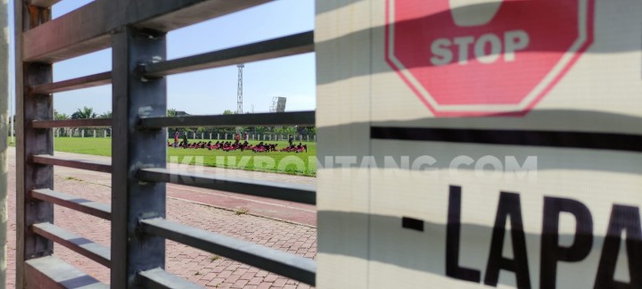 Lintasan Joging Stadion Lang-Lang Tetap Dibuka, Pedagang Boleh Berjualan