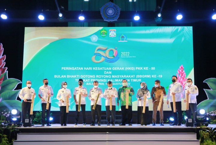 Tutup HKG ke-50 Kaltim, Wagub: PKK jadi Ujung Tombak Cegah Stunting