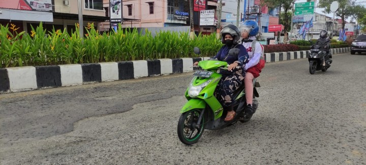 Jalan Rusak di Bontang Baru Batal Diperbaiki Tahun Ini