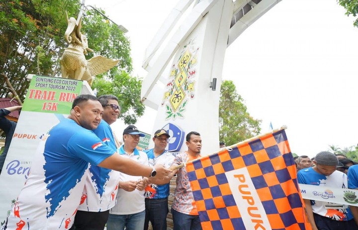 Lepas Peserta Guntung Trail Run 15 K, Basri: Upaya Kembangkan Pariwisata
