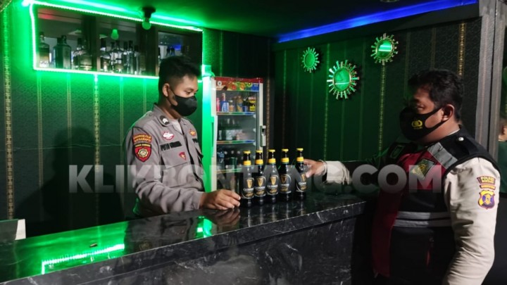 Polres Bontang Razia Miras di Berebas Tengah, 1 Orang Diamankan