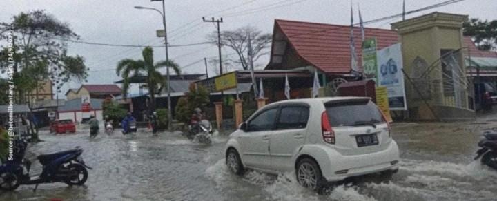 Waspada Banjir, Air Sungai Bontang Mulai Tinggi
