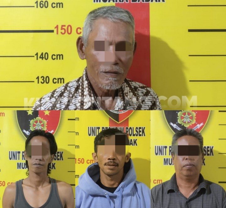 Begadang Main Judi, 5 Nelayan di Muara Badak Diringkus