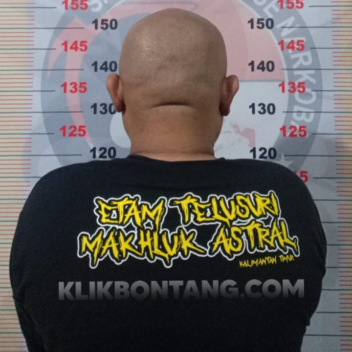 Asik Bungkus Sabu, Pengedar di Guntung Diringkus Polisi
