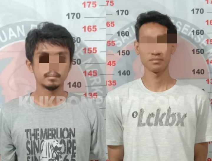 Ketahuan Bawa Sabu, 2 Pemuda Pengangguran Ditangkap Polisi di Berebas Tengah