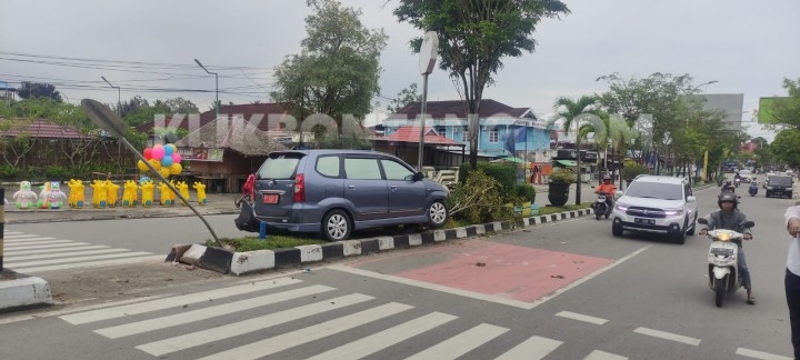 Polantas Minta Lurah Tanjung Laut Ganti Rugi Kerusakan