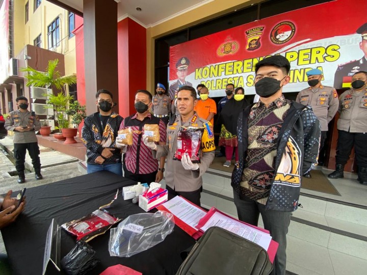 Polisi Tangkap Perempuan Bawa 2 Kg Sabu, Dikendalikan Napi di Lapas Bontang