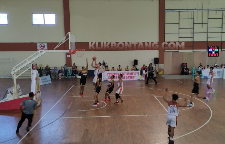 Basket Bontang Libas Kubar, Pastikan Tiket Semifinal