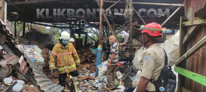 Kebakaran di Bontang Kuala, Basri Gigit Jari Merugi Rp 150 Juta