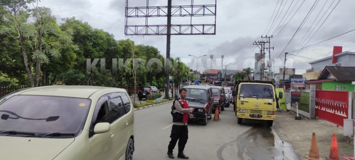 Polres Bontang Turun Awasi SPBU, Antisipasi Pengetap BBM