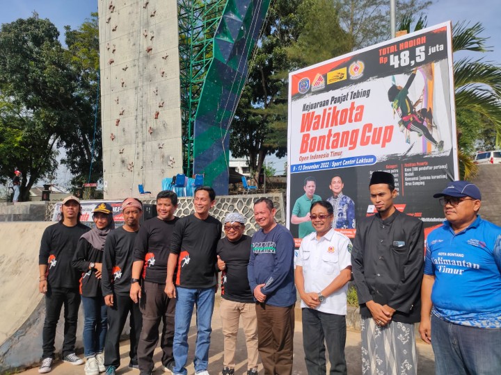 Kejuaraan Panjat Tebing Wali Kota Cup Bontang Dibuka, Total Hadiah Rp 48,5 Juta