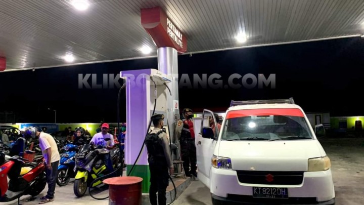 Pastikan Pasokan BBM Subsidi Aman Jelang Nataru, Polres Bontang Rutin Patroli