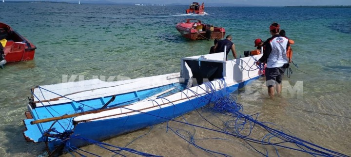 Beredar Info Kapal Pemancing Ditemukan Hancur di Wilayah Beras Basah, Ini Penjelasan BPBD