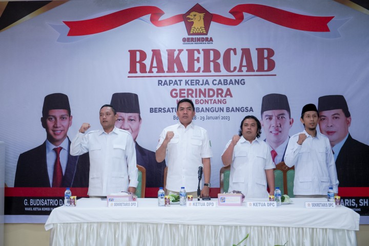 Tatap Pileg 2024, Gerindra Bontang Beri Pendidikan Politik Bacaleg