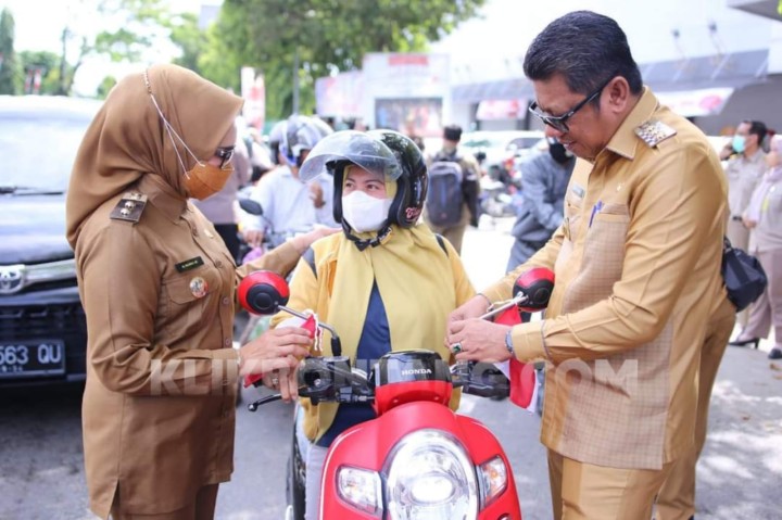 499 Ketua RT di Bontang Dapat Motor dari Pemkot, Anggaran Rp 11 M Tak Termasuk Biaya Perawatan