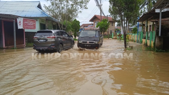 Hujan Sejak Semalam, 2 RT di Guntung Terendam Banjir
