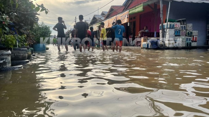 Sore Ini Puncak Banjir Rob Bontang, BPBD: Hubungi Call Center Jika Ada Ancaman Hewan Liar
