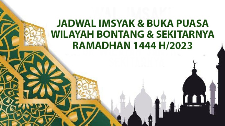Jadwal Lengkap Imsyakiyah dan Buka Puasa Ramadhan 2023 Wilayah Bontang dan Sekitarnya