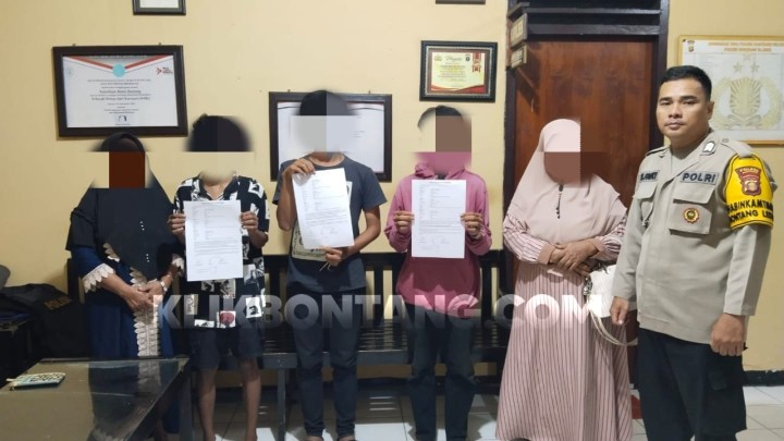 Ketahuan Jual Helm Curian di Medsos, 2 Pemuda Nyaris Diamuk Massa di Gunung Sari