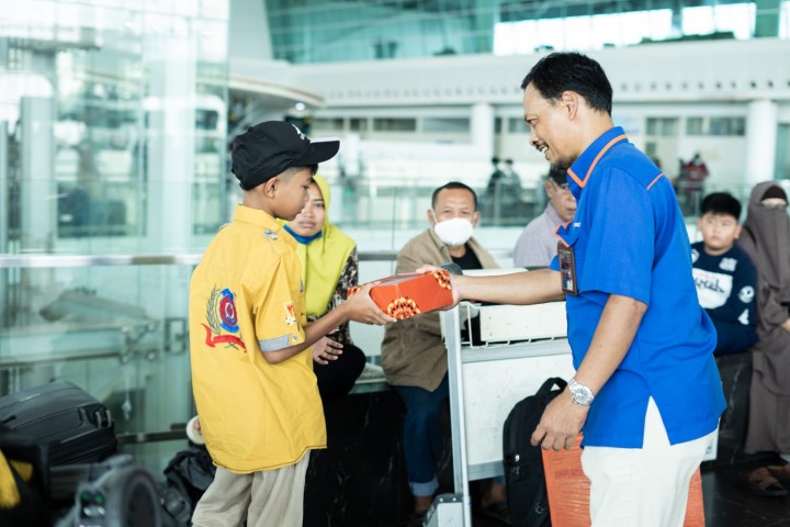 Mudik Asyik BUMN 2023, Pupuk Kaltim Hadirkan Fasilitas dan Layanan Bagi Pemudik di Bandara Sepinggan