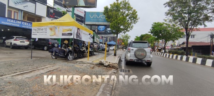 Perusahaan Asal Jakarta Menang Tender Proyek Drainase & Trotoar Rp 17 M di Jalan Ahmad Yani