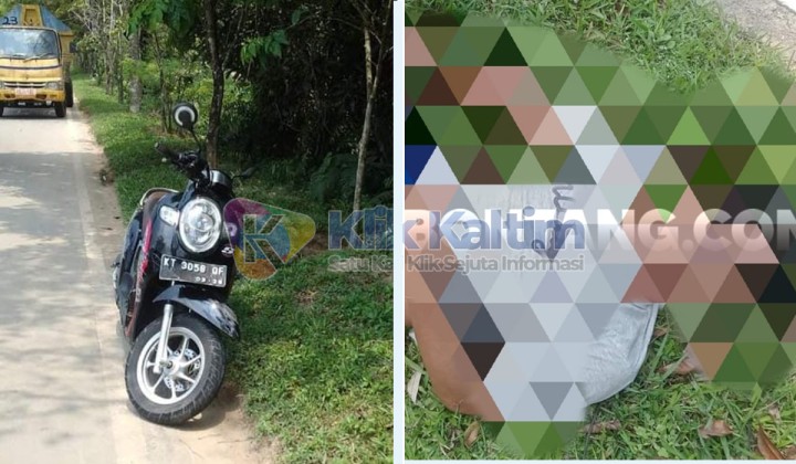 Kecelakaan di Dekat Kuburan Kanaan, Pemotor Pingsan dan Luka di Wajah Dilarikan ke RSUD