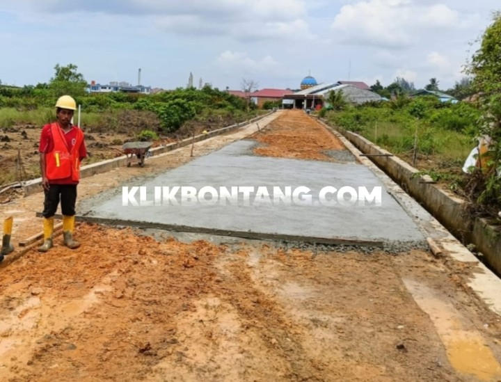 Proyek Jalan Alternatif Saat Banjir Guntung Mulai Dikerjakan, Anggaran Rp 983 Juta