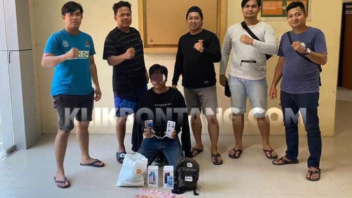 Curi Uang Rp 10 Juta untuk Beli Hp, Maling Diringkus di Pelabuhan Loktuan Bontang