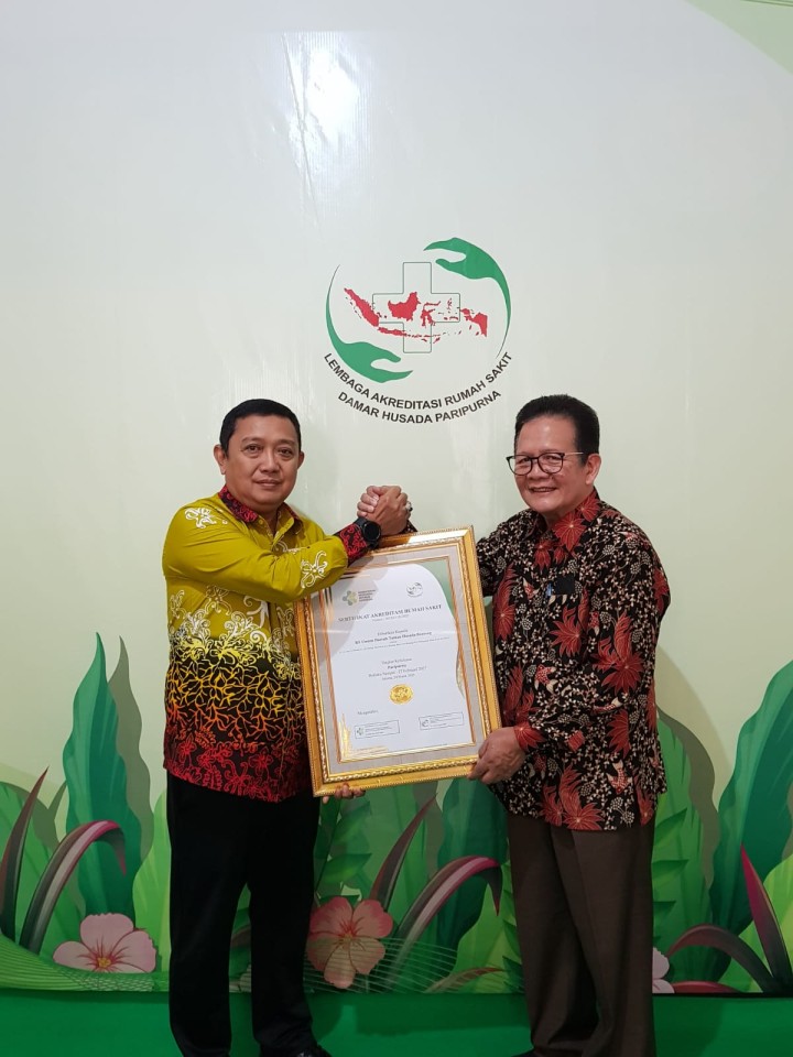 Komitmen Tingkatkan Mutu Pelayanan, RSUD Bontang Raih Sertifikat Akreditasi Paripurna