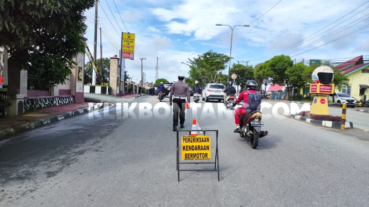 Ramai Kabar Polres Bontang Gelar Razia, Begini Situasi Sebenarnya