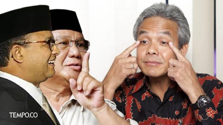 Survei LSN: Elektabilitas Prabowo Terbang Tinggi Tinggalkan Ganjar-Anies