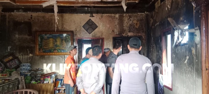 Ditinggal Pemilik, 1 Rumah di Loktuan Nyaris Ludes Terbakar