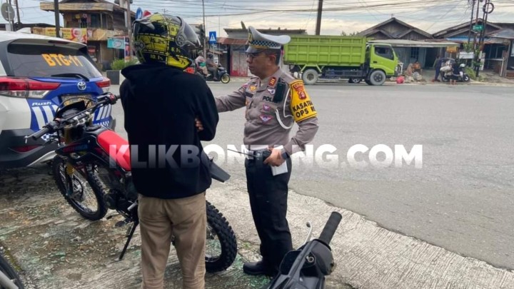 Hari Ketiga OPM 2023, Polantas Bontang Tilang 32 Pelanggar
