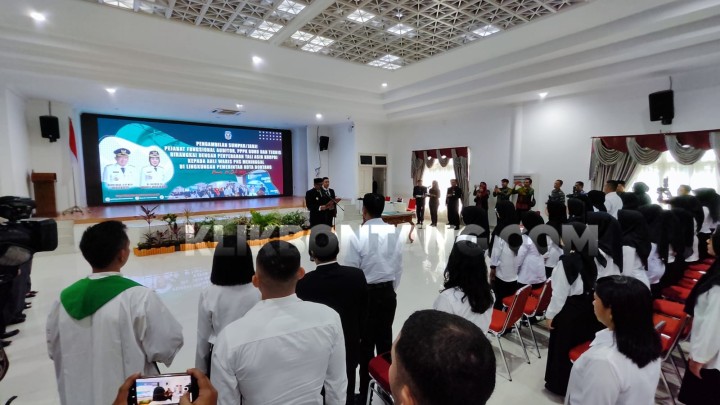 Lantik 188 PPPK, Ini Pesan Tegas Wali Kota Basri Rase