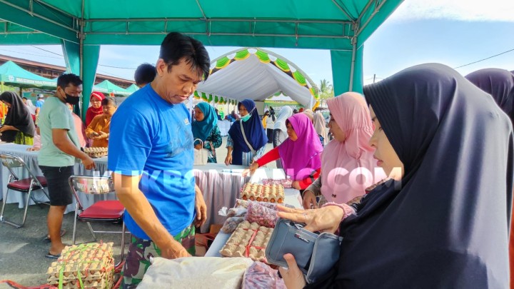 Pangan Murah di PPI Tanjung Limau Diserbu Warga, Tak Ada Batasan Pembelian