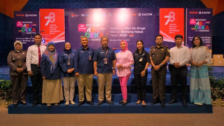 Akselerasi War On Drugs Menuju Bontang Hebat, Pupuk Kaltim Dorong Peran Masyarakat Tekan Penyalahgunaan Narkoba