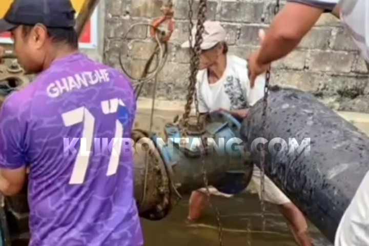 Disetop Sementara, Warga Bonles Diimbau Tampung Air Mulai Hari Ini