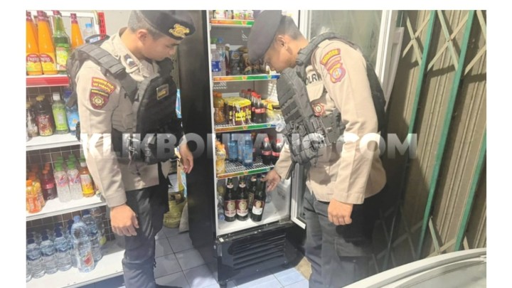 Razia Miras di Bontang; Sita 55 Botol di Rumah Karoeke, 8 Orang Jadi Tersangka 