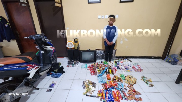 Residivis Pencurian Kembali Berulah, Bobol 2 Warung Kelontong di Berbas dan Api-Api