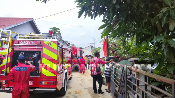Ditinggal Kerja, Rumah Sewa di Tanjung Laut Indah Terbakar